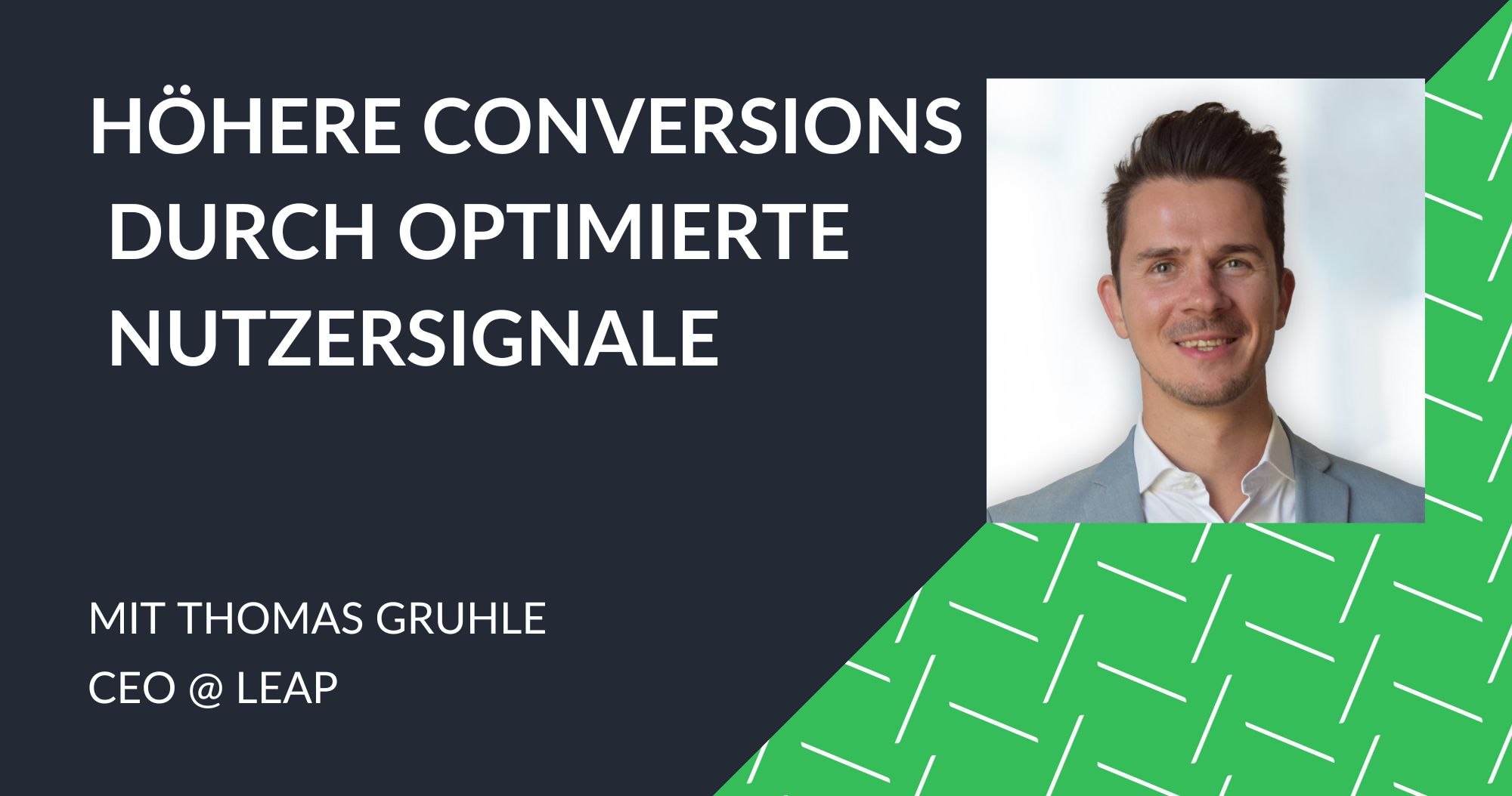Höhere Conversions durch optimierte Nutzersignale